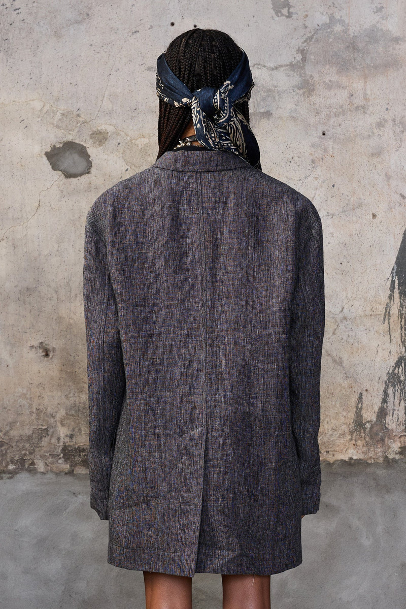 OVERSIZED RAGGED BLAZER 4