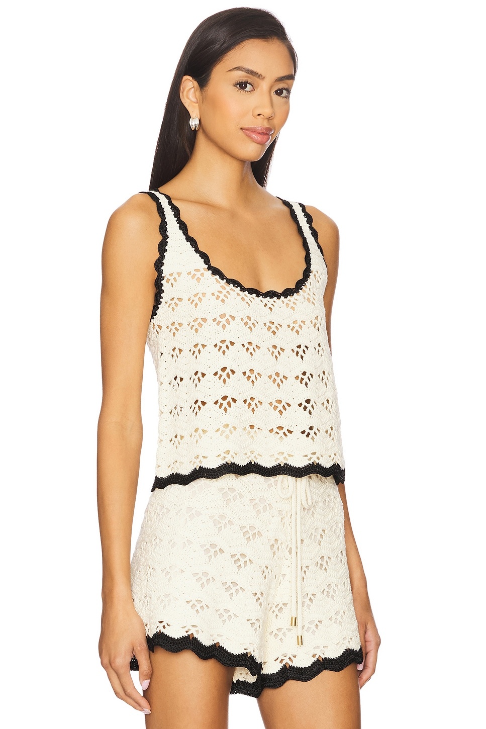 Rhiannon Crochet Tank Top - 2