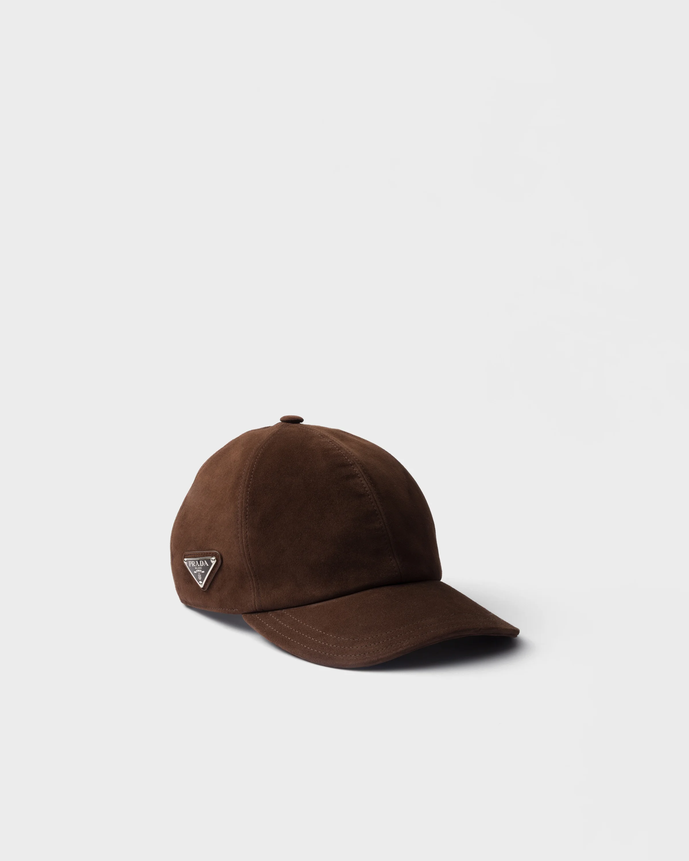 Suede baseball cap - 1