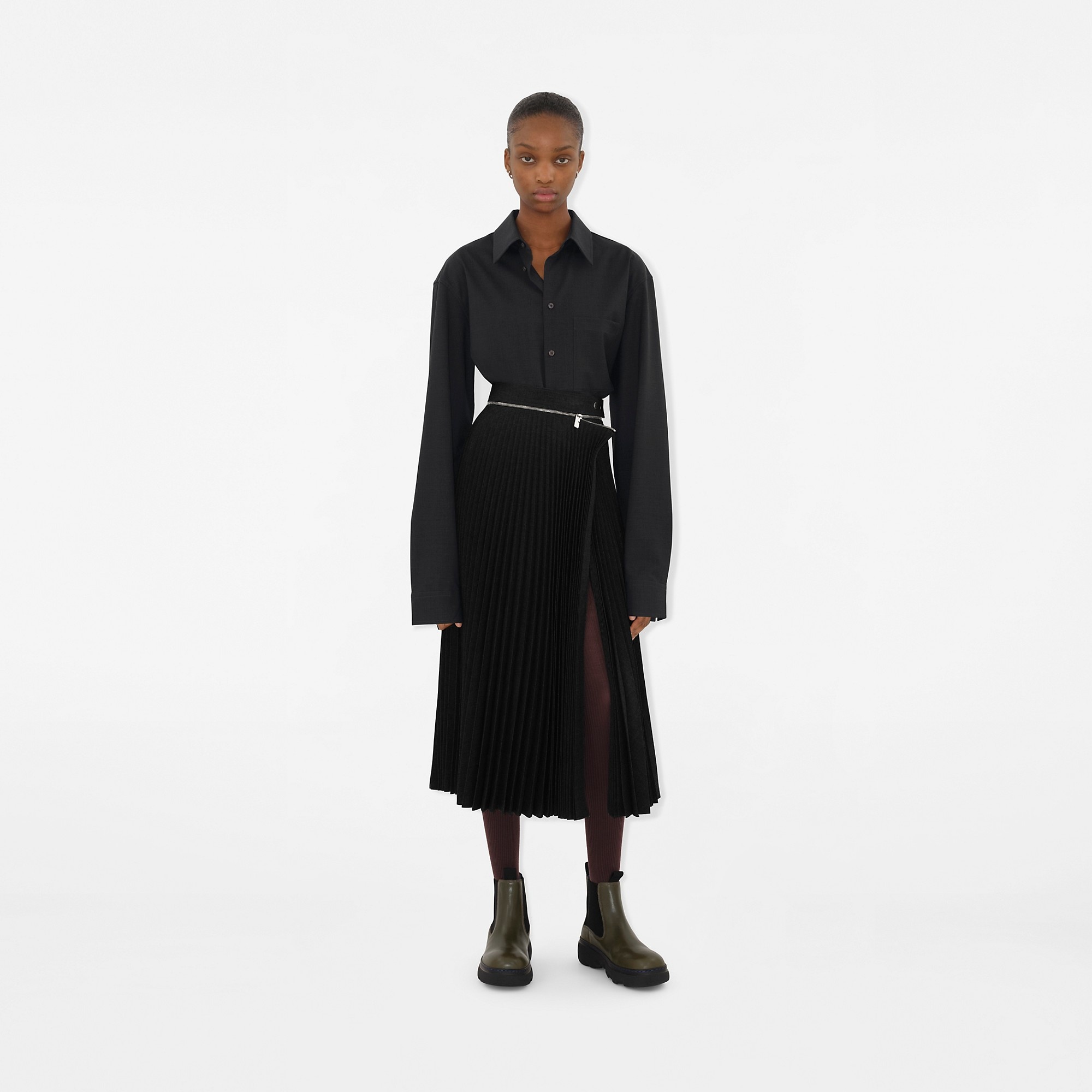 Leather Creeper Low Chelsea Boots - 2