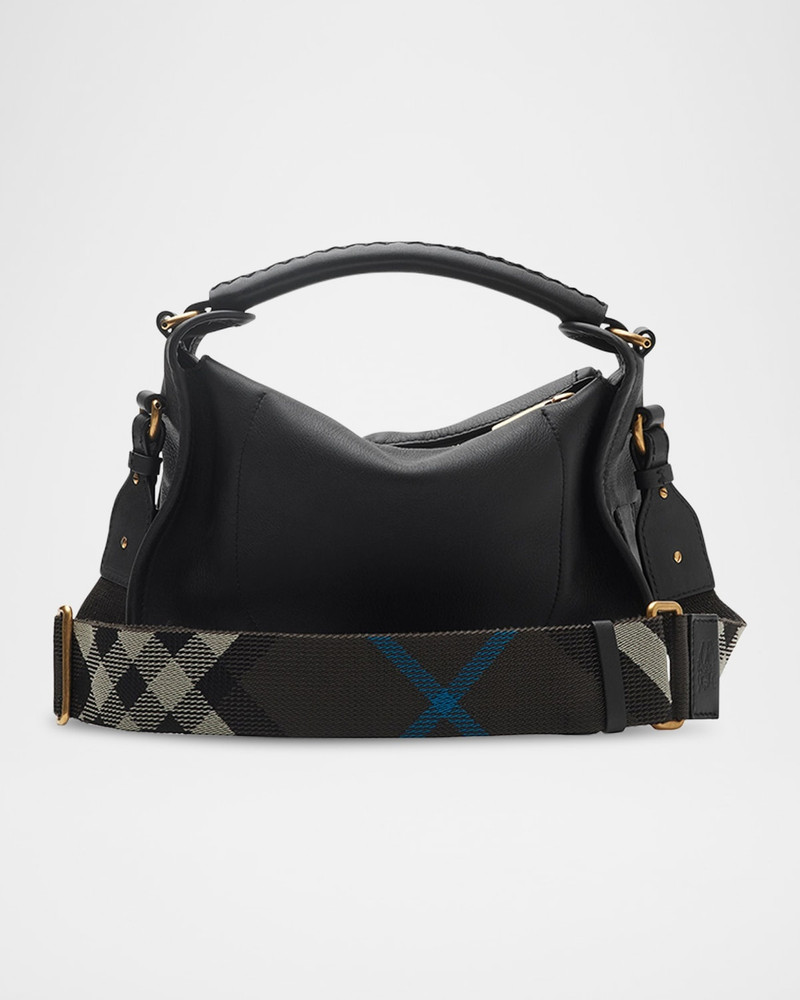 Burberry Small Clip Leather Messenger Bag outlook