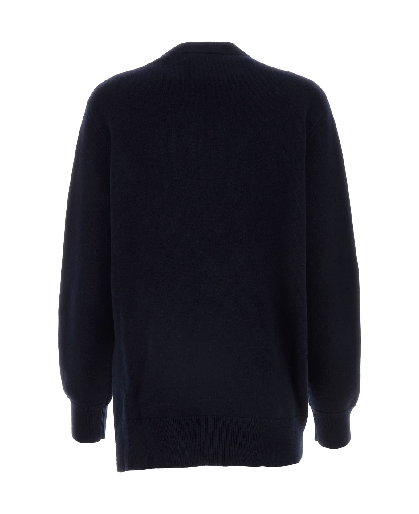 Midnight Blue Cashmere Cardigan - 2