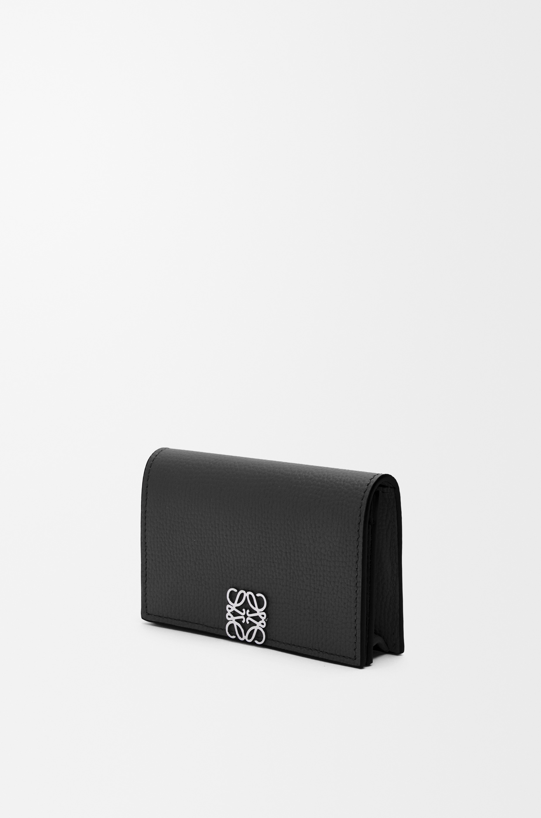 Anagram business cardholder in pebble grained calfskin - 3