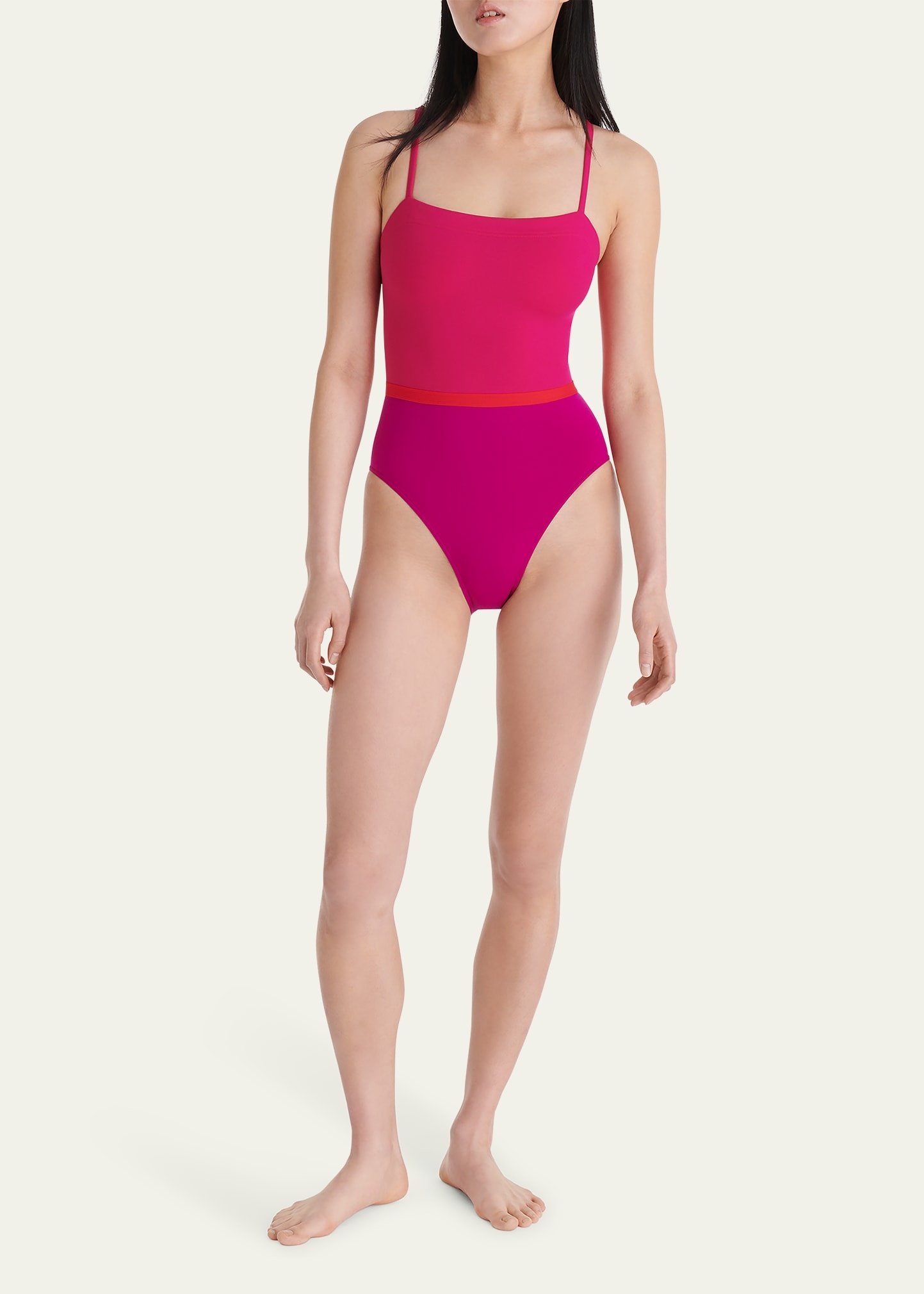 Ara Colorblock One-Piece Swimsuit - 2