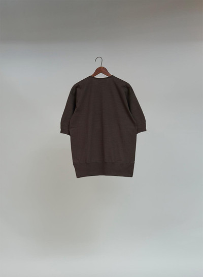 Nigel Cabourn CC22 Henley Neck Shirt in Charcoal Grey outlook