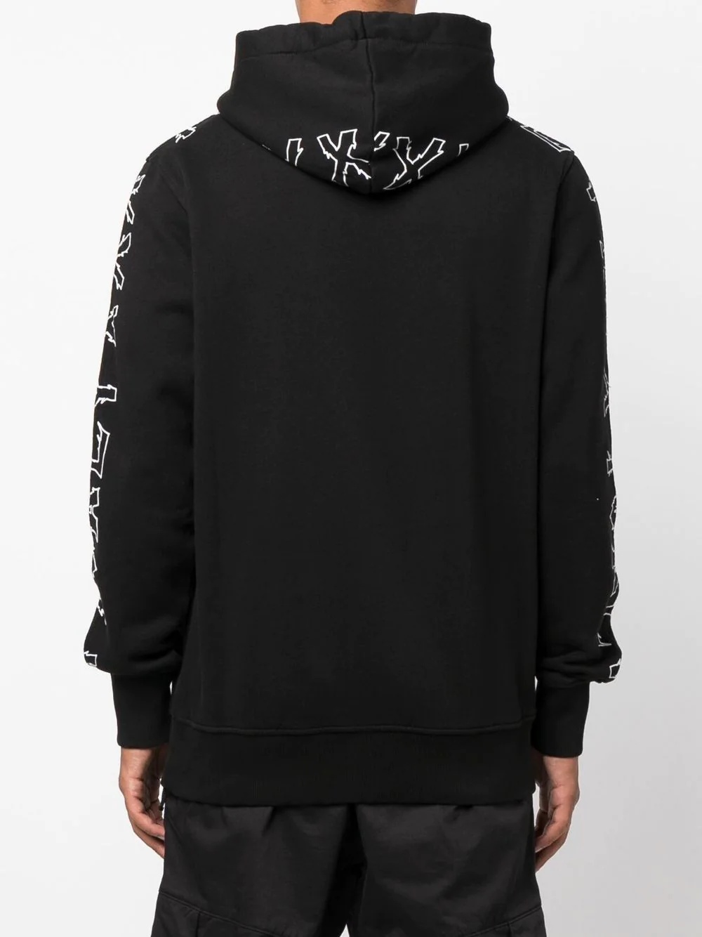 logo-print hoodie - 4