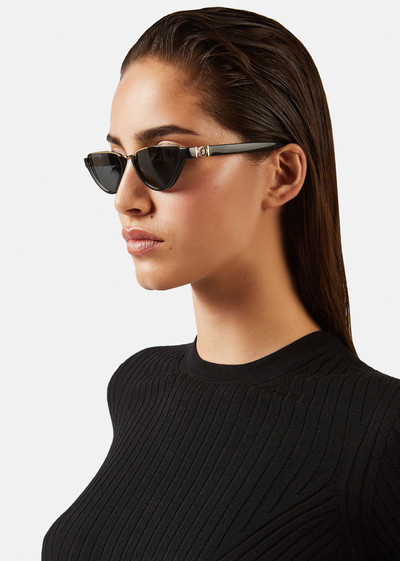 VERSACE Cut-Off Medusa Medallion Sunglasses outlook