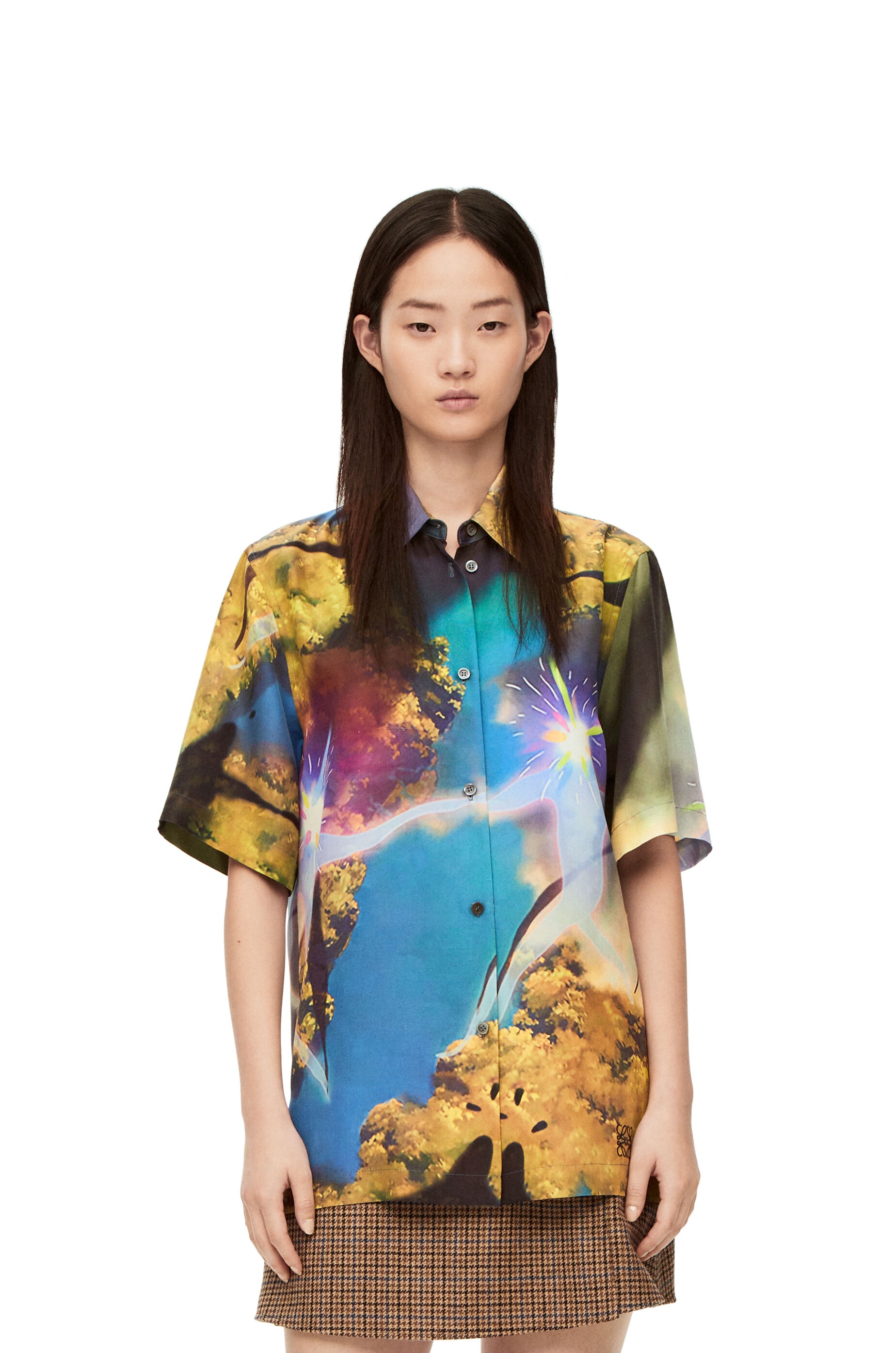 Magical Sky shirt in silk - 3