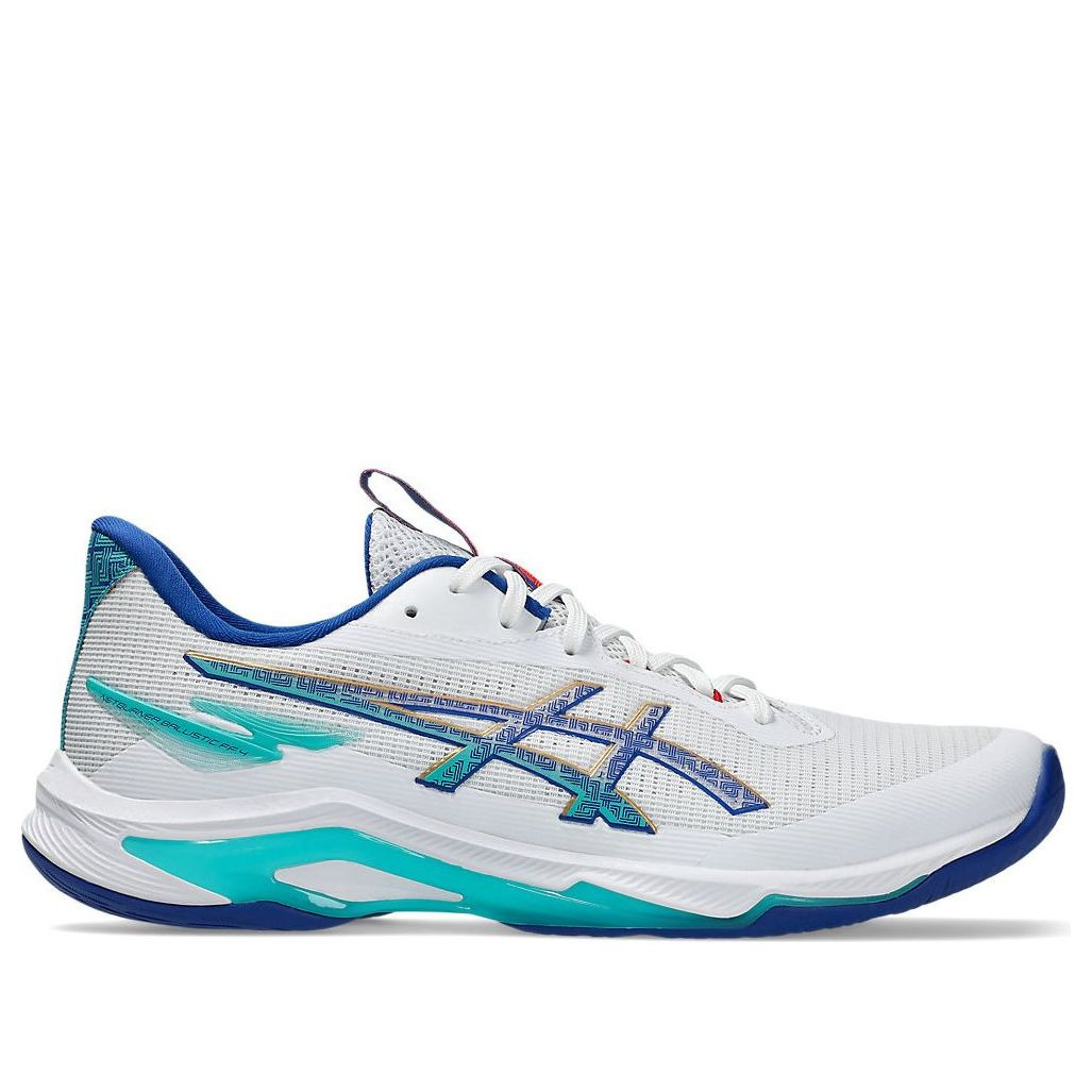 ASICS Netburner Ballistic FF 4 'White Blue' 1051A096-960 - 2