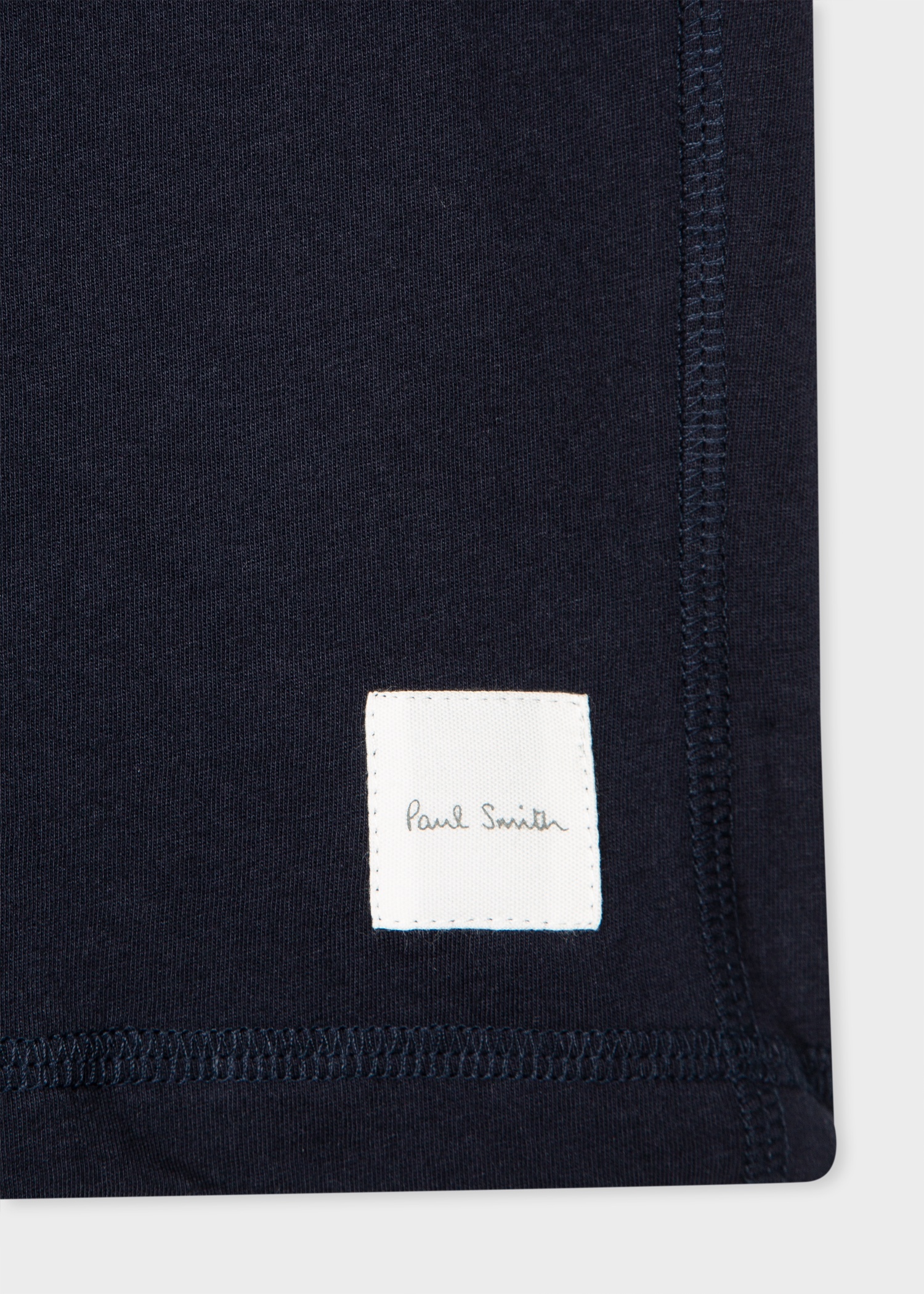 Navy Jersey Cotton Lounge Shorts - 3