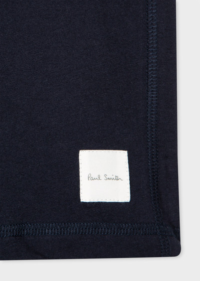 Paul Smith Navy Jersey Cotton Lounge Shorts outlook