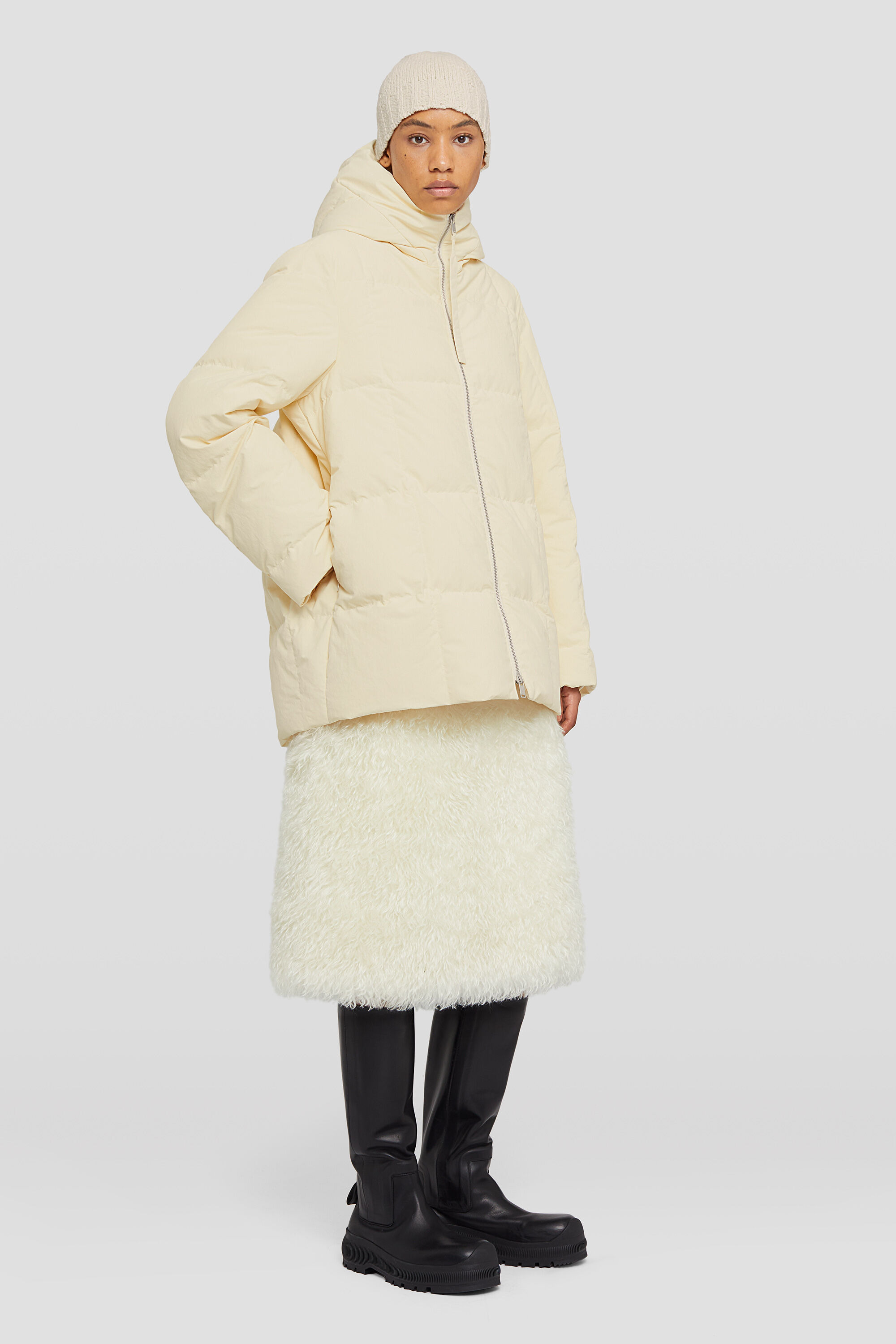 Quilted Down Jacket - 3
