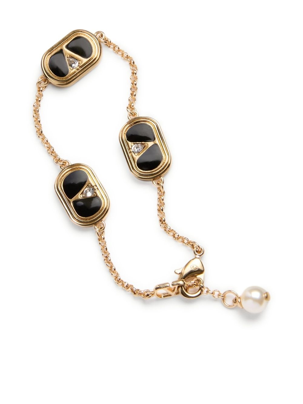 Oval embellished bracelet - 5