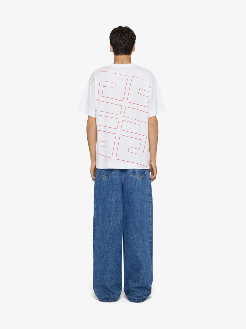 4G T-SHIRT IN COTTON 4