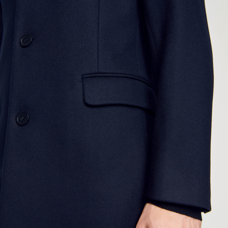 WOOL BROADCLOTH COAT 3