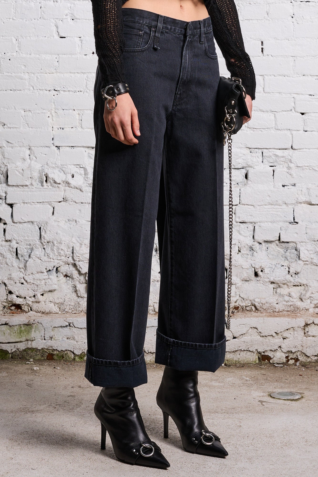 ANKLED D'ARCY JEAN - ONYX BLACK - 4