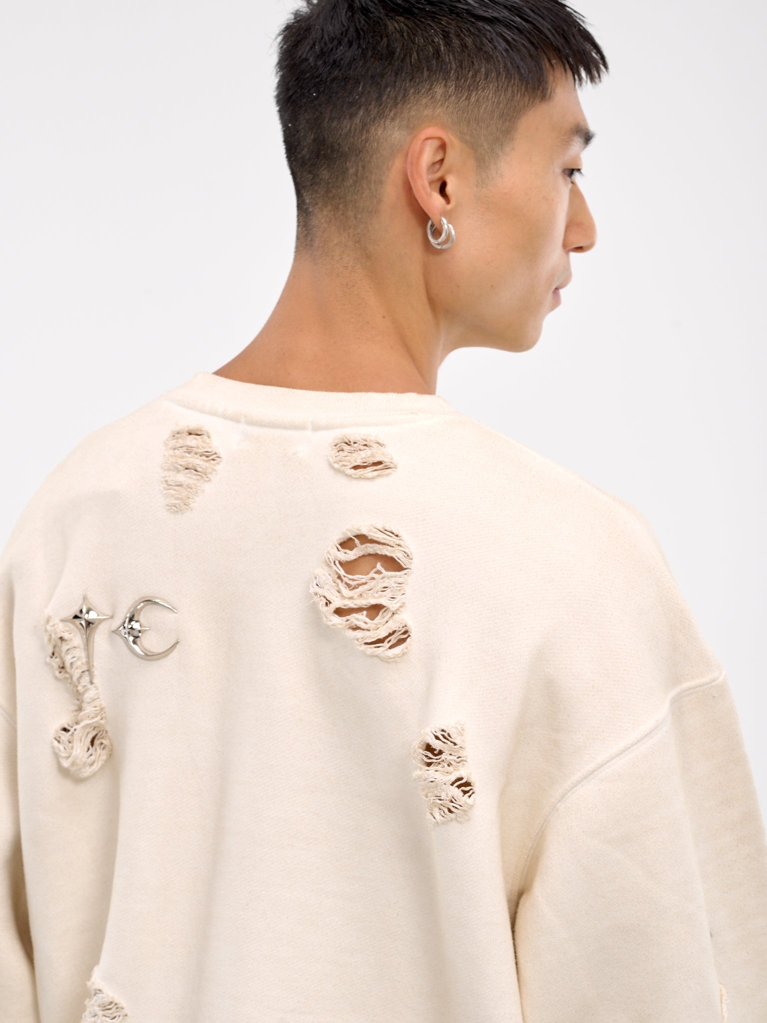 【THUG CLUB】War Victim Thug Club War Victim Sweater | REVERSIBLE