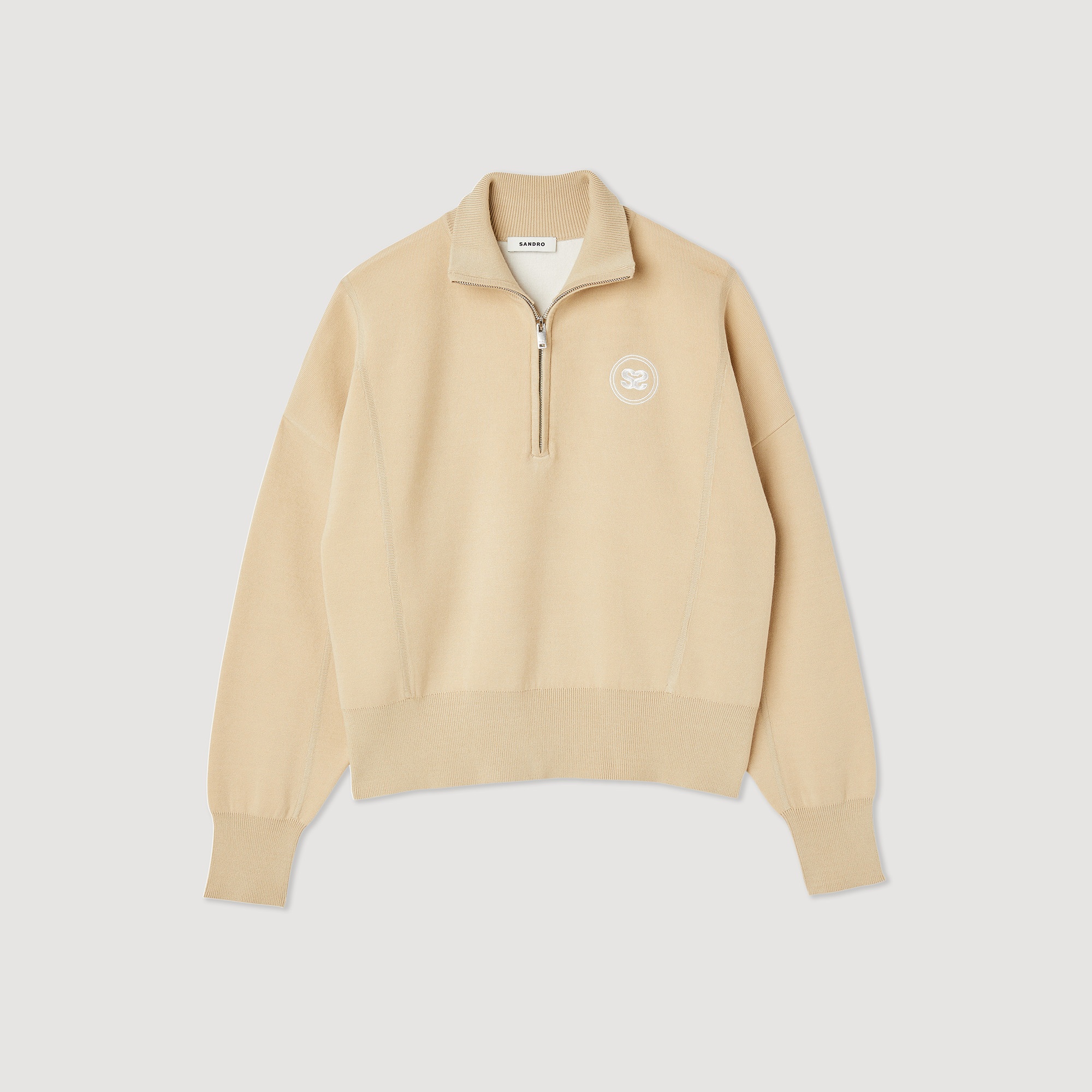 Trucker-style sweater - 1