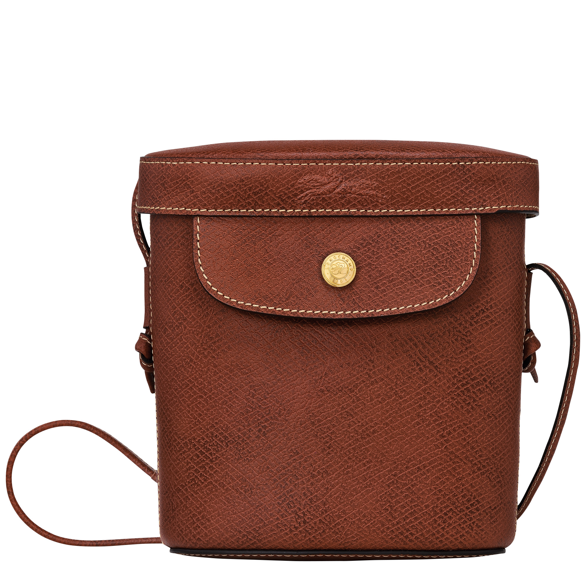 LONGCHAMP XS EPURE CROSSBODY BAG IN BROWN