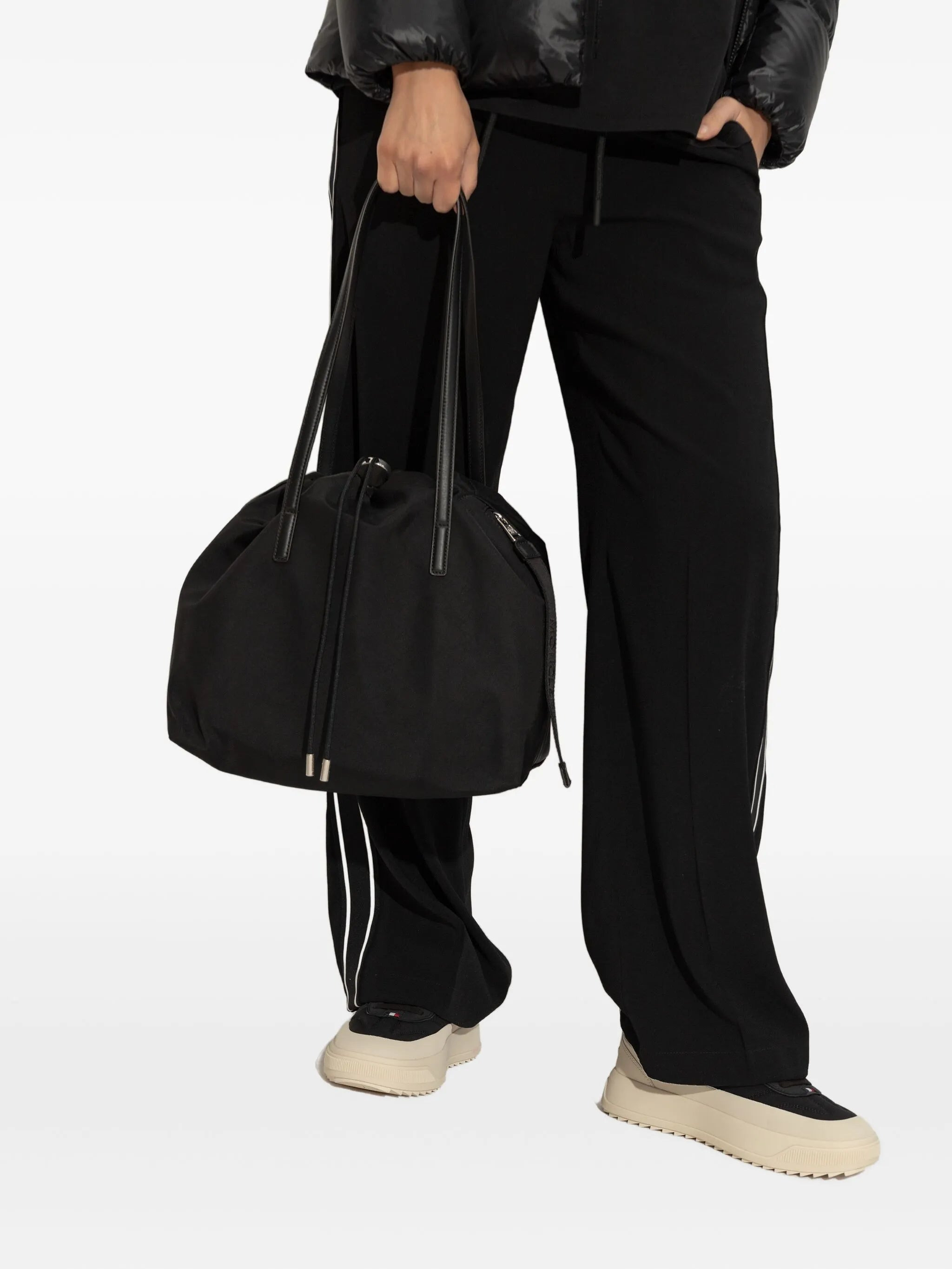 Moncler Drawstring Top-handle Tote Bag - 3