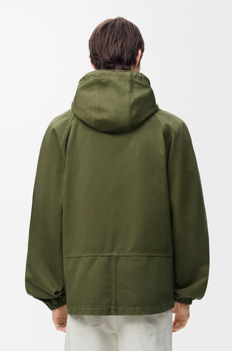 Short parka in cotton 4
