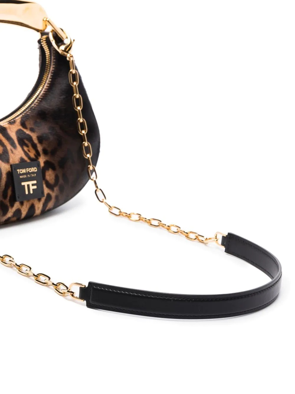 leopard print Bianca mini bag - 5