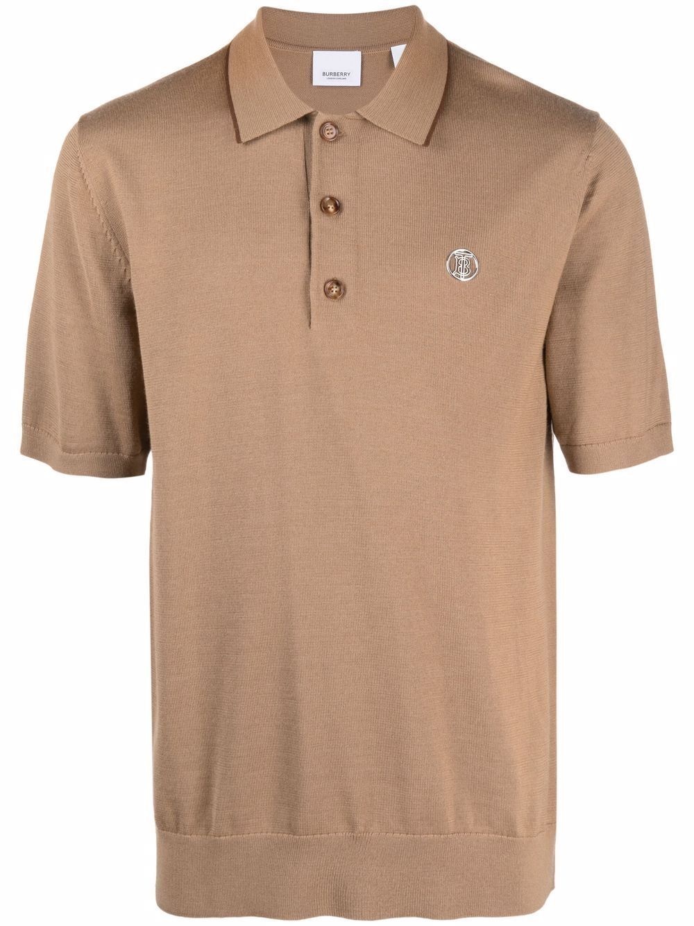 TB-Monogram plaque polo shirt - 1