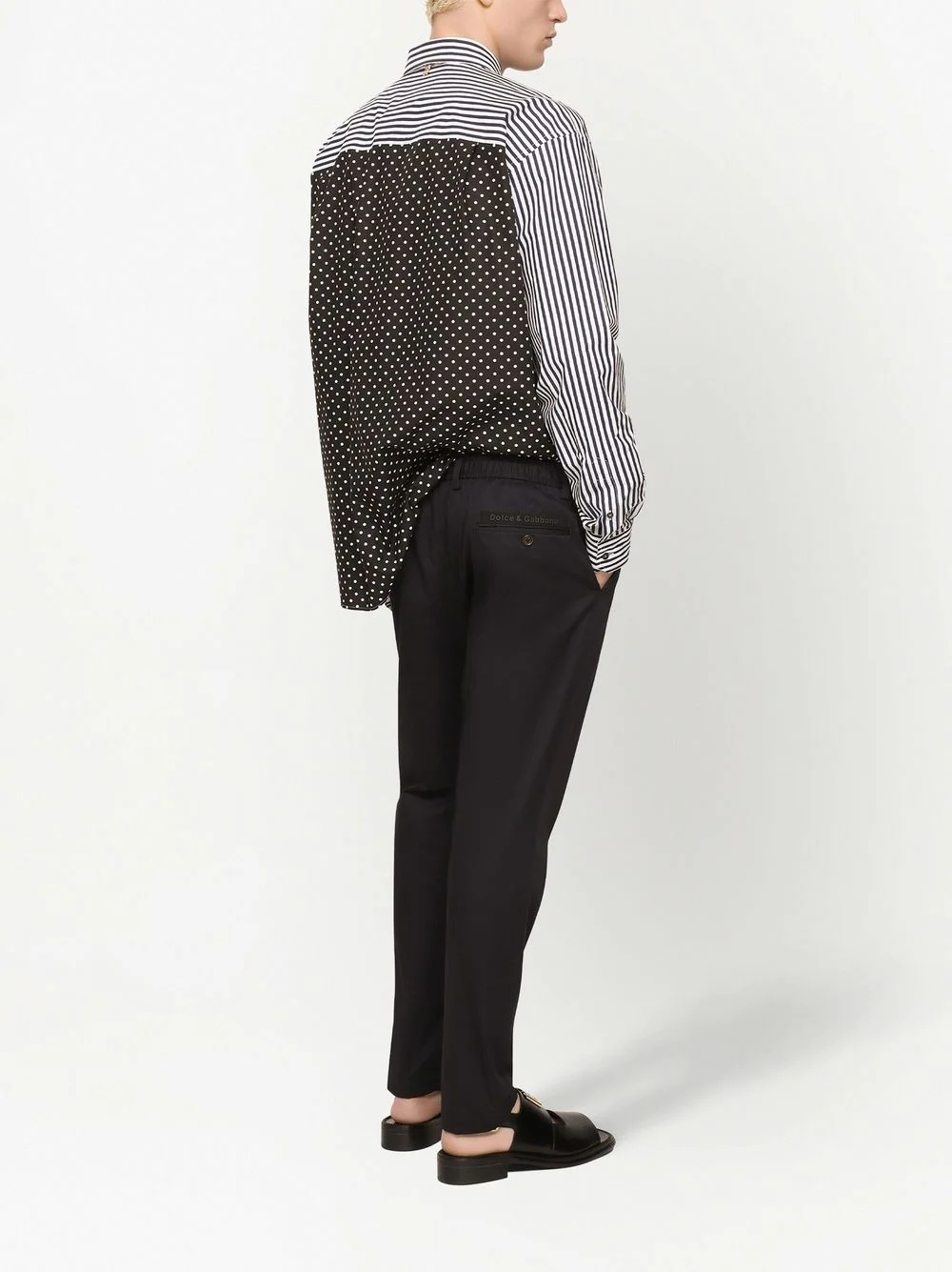 tapered-leg trousers - 4