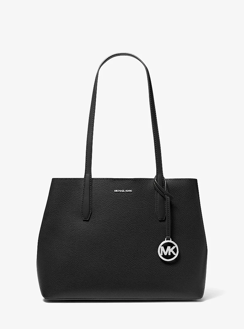 Avalon Medium Pebbled Leather Tote Bag - 1