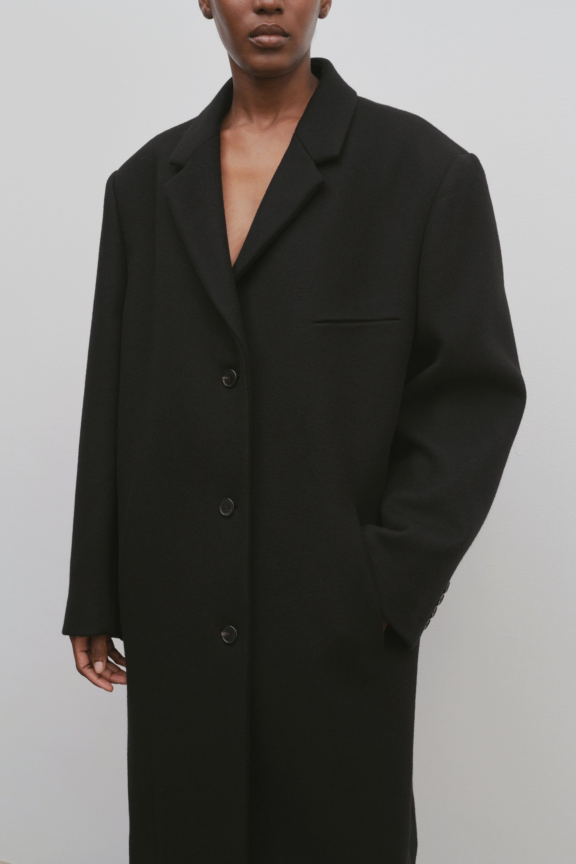 Ardon Coat in Virgin Wool and Cashmere - 6