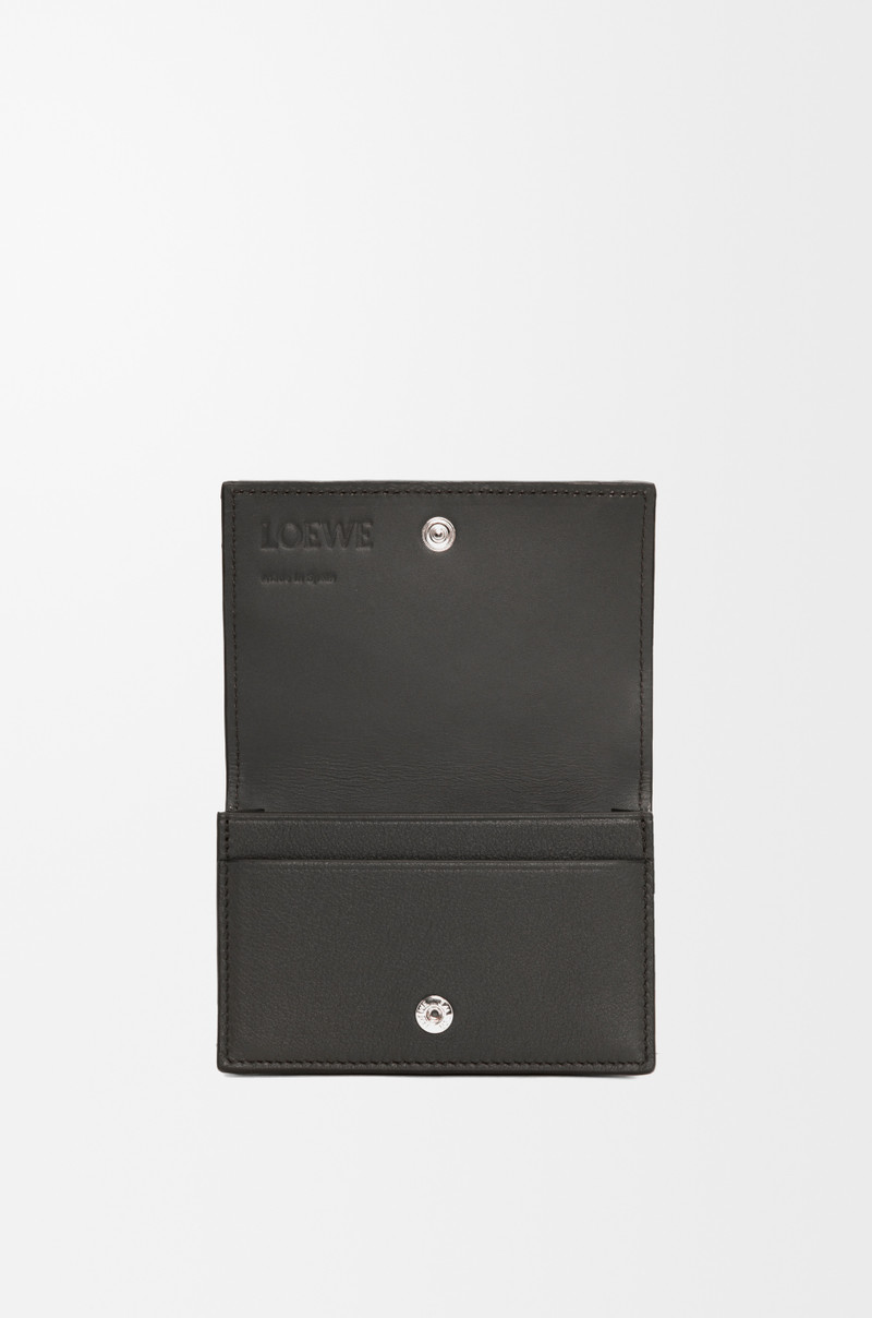 Loewe Puzzle business cardholder in classic calfskin outlook