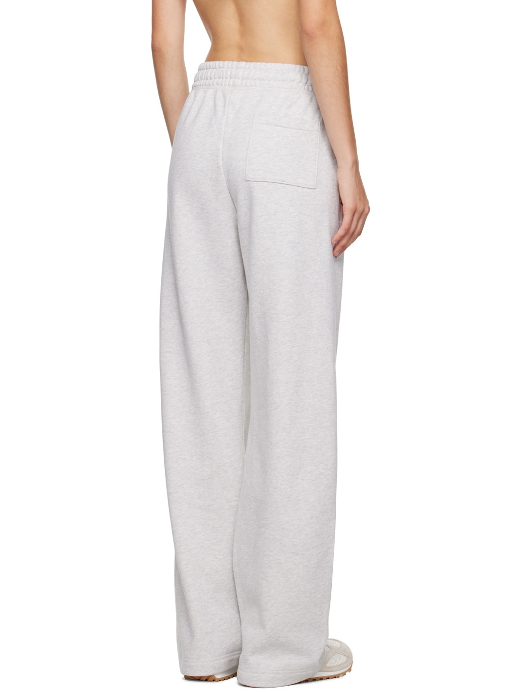 Gray Baby Fox Patch Lounge Pants - 3