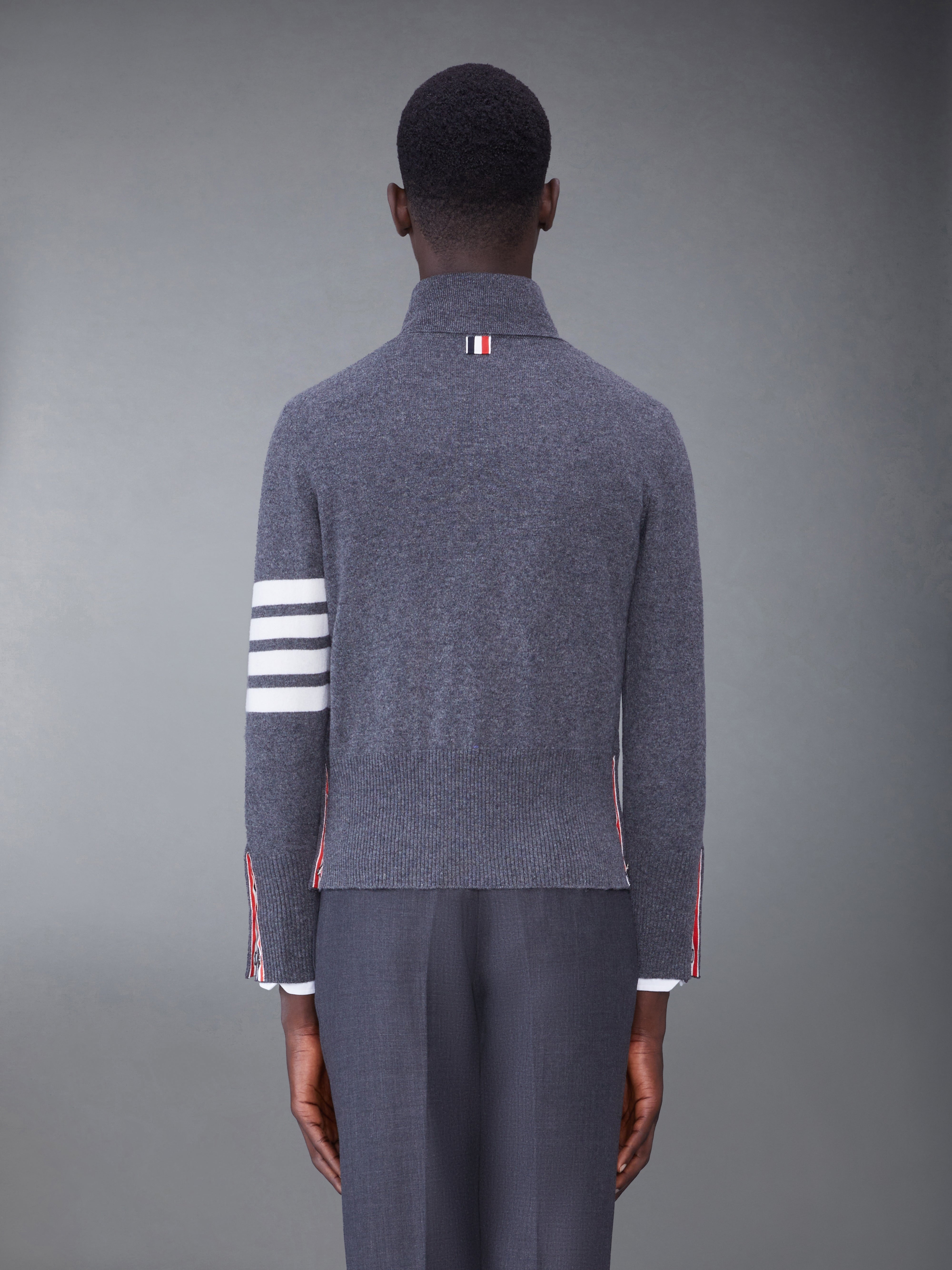 CASHMERE 4-BAR CLASSIC TURTLENECK - 2