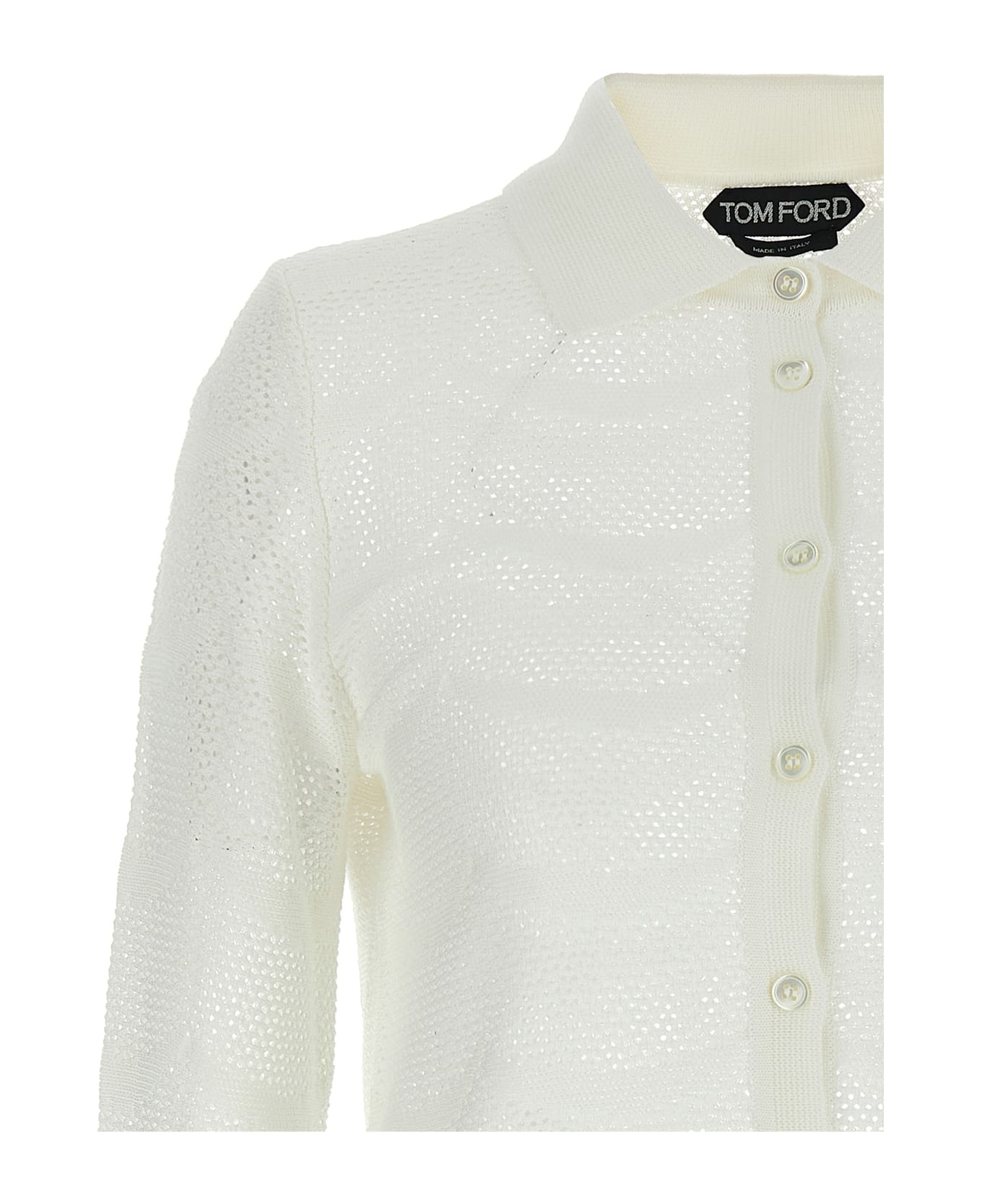 Openwork Cardigan - 3