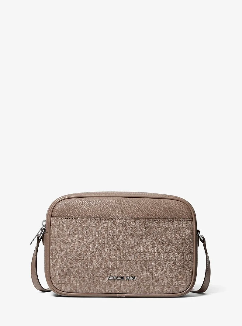 Jet Set Travel Large Signature Logo Camera Crossbody Bag - 1