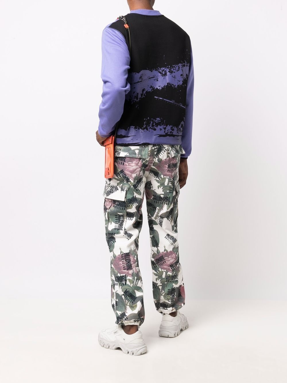 graphic-print cotton jumper - 2