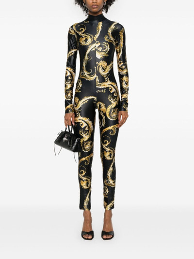 VERSACE JEANS COUTURE Chromo Couture-print jumpsuit outlook