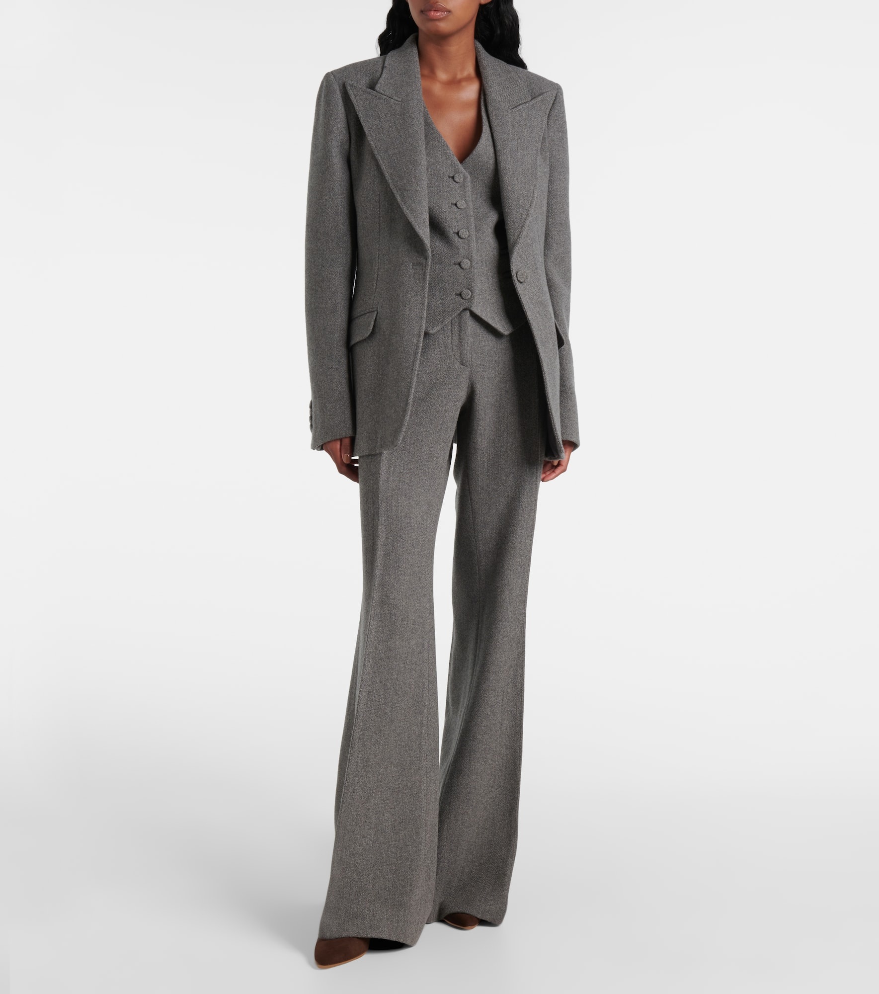 Coleridge wool and cashmere vest - 2