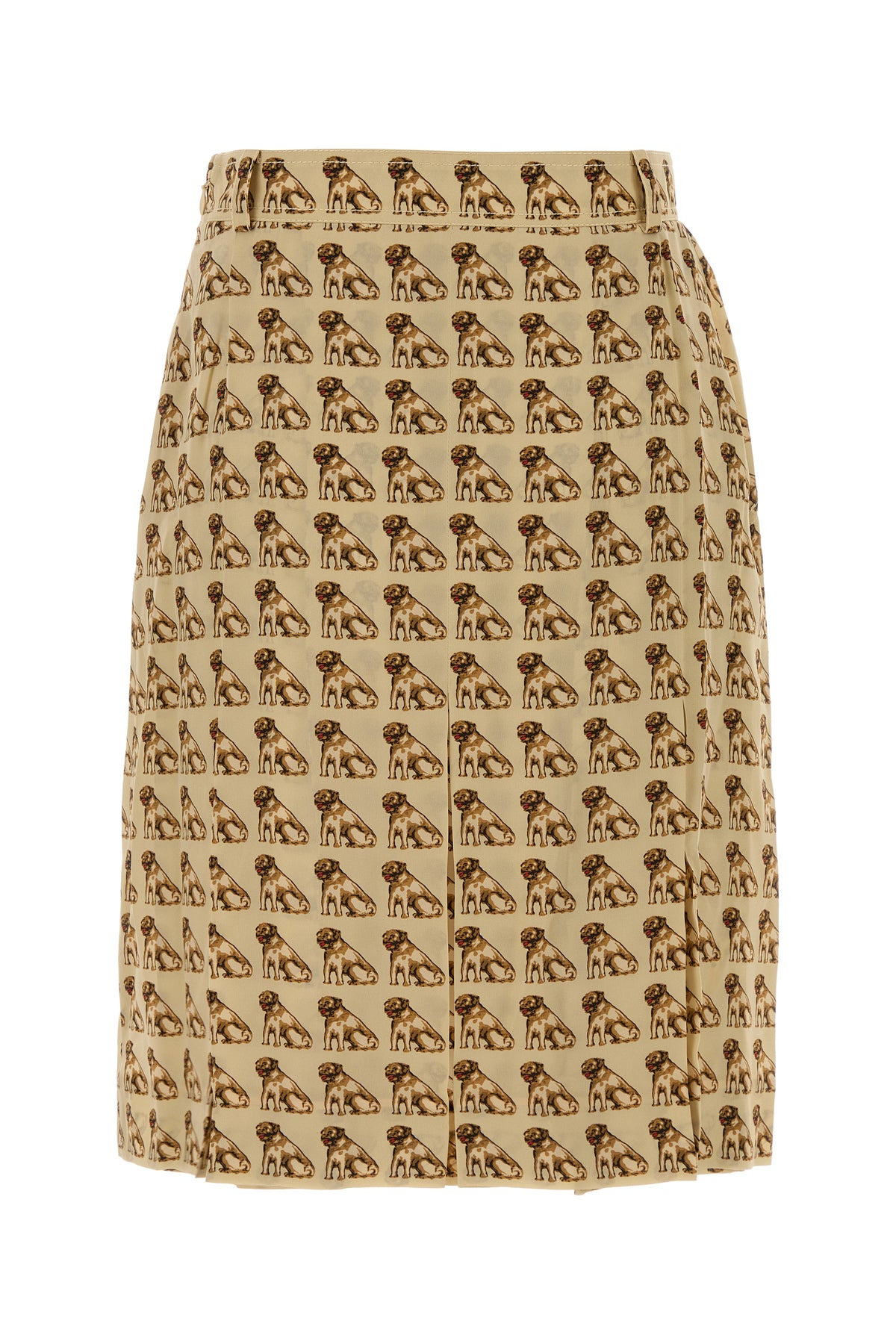 Printed crepe skirt - 2