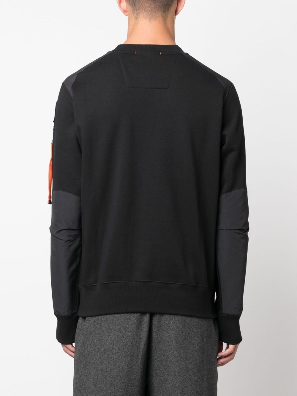 Sabre logo-patch cotton-blend sweatshirt - 4