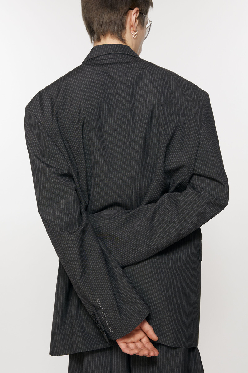 Relaxed fit suit jacket - Anthracite grey 6