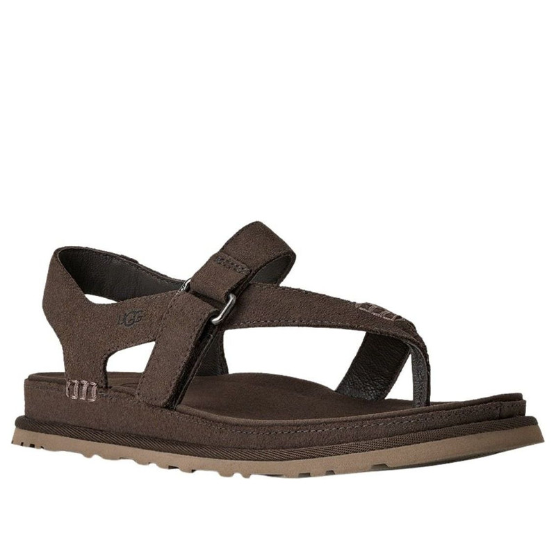 UGG (WMNS) UGG GoldenGaze Toe Post Sandals 'Dense Smoke' 1175134-DNSS outlook