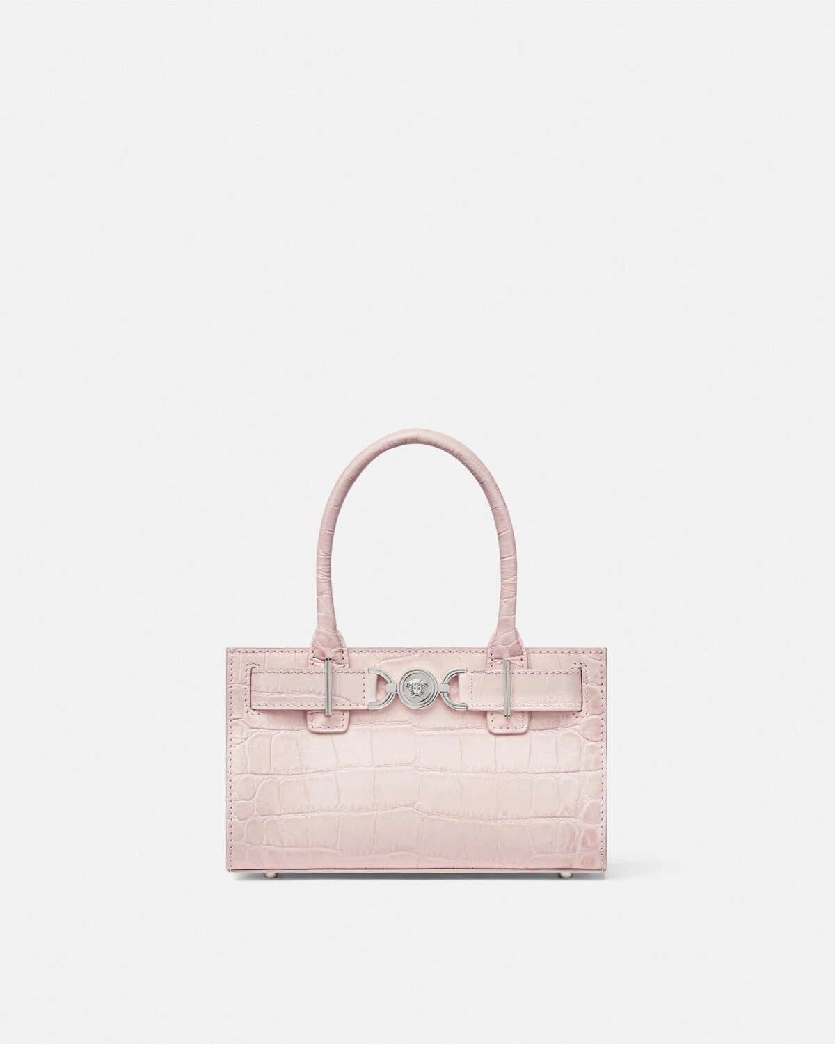 Croc-Effect Medusa '95 Small Tote Bag - 1