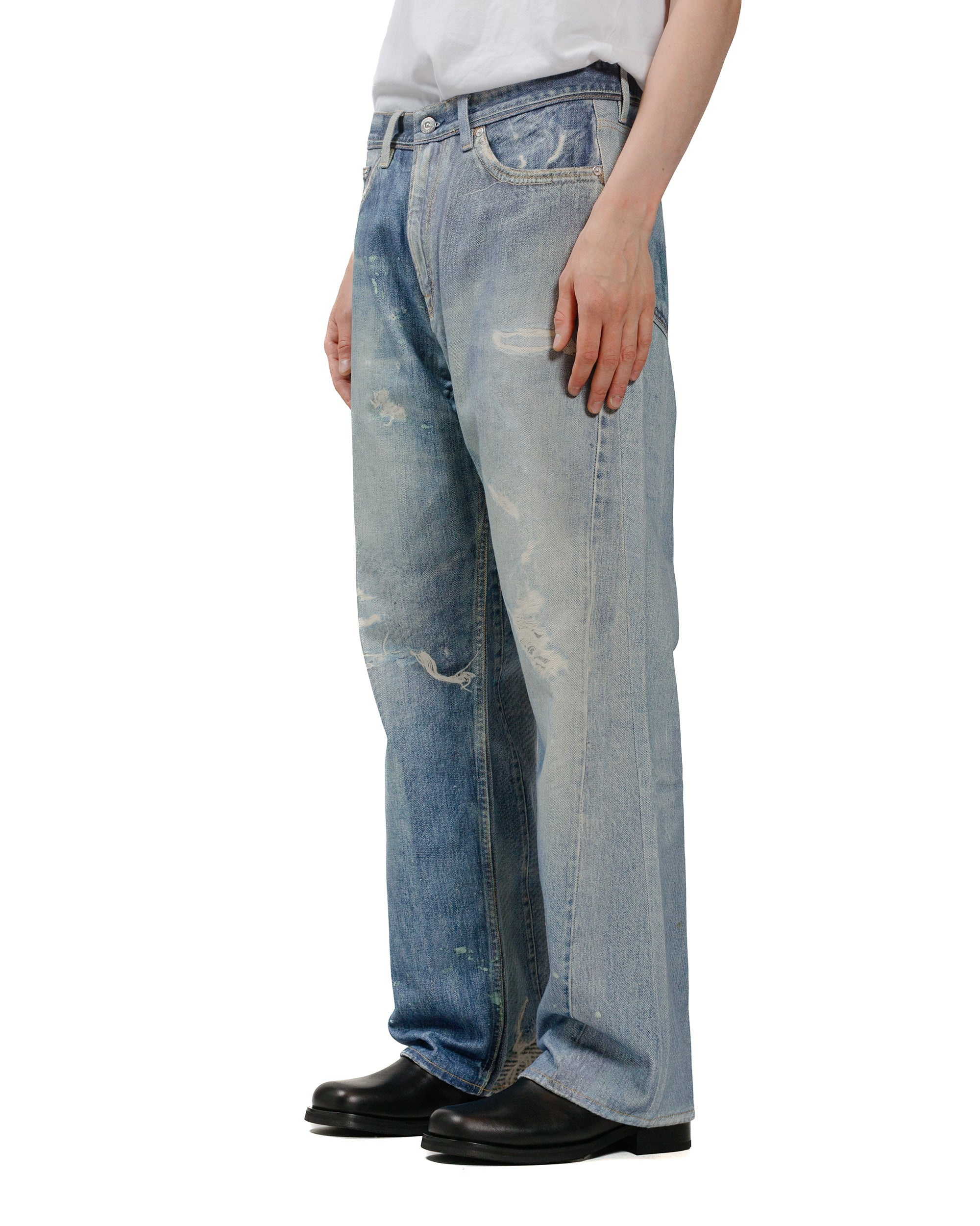 Third Cut Digital Denim Print - 2