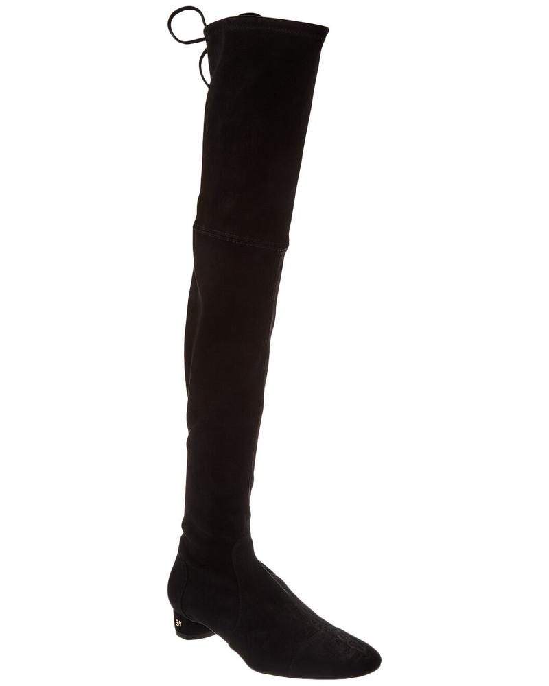 Stuart Weitzman Bridget City Suede Over-The-Knee Boot 1