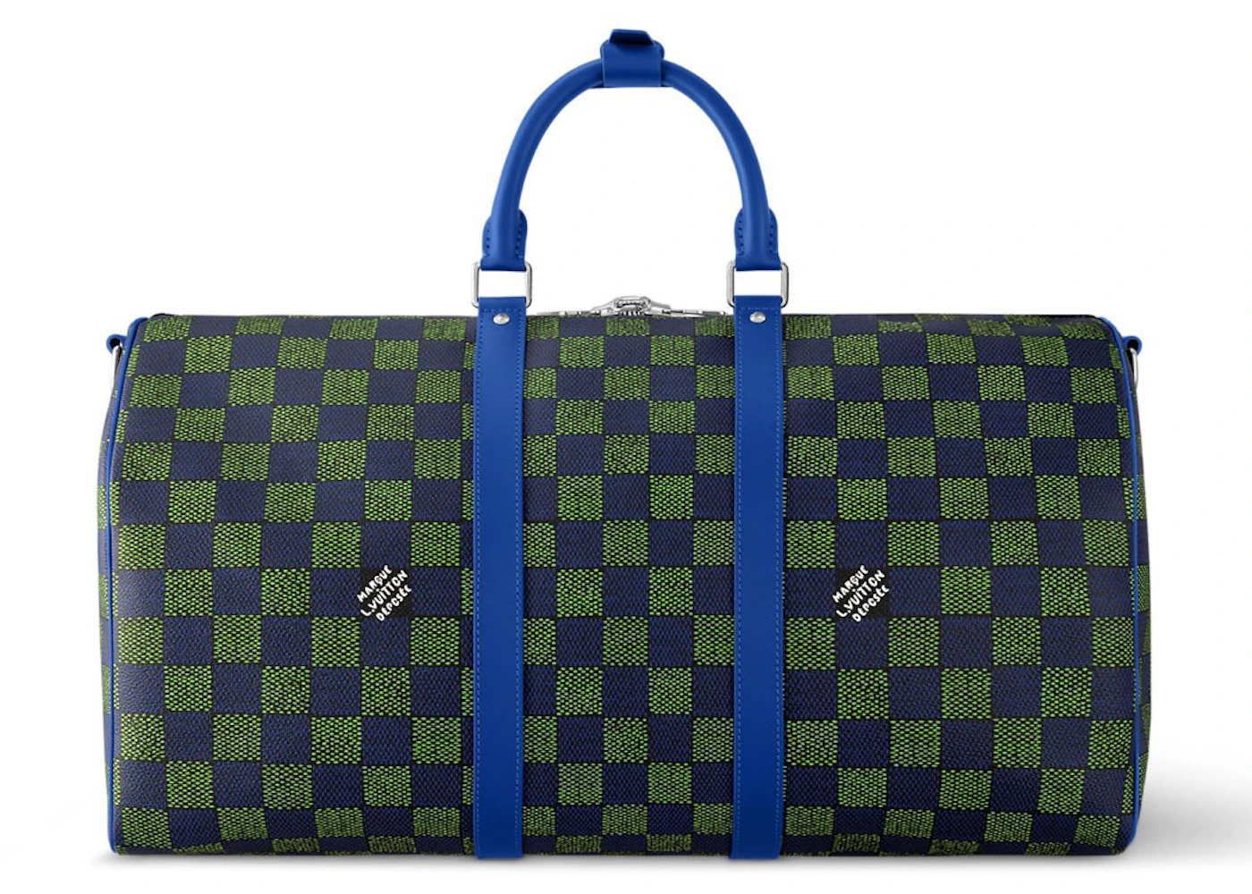 Louis Vuitton Keepall Bandouliere 50 Damier Heritage Blue Green - 2