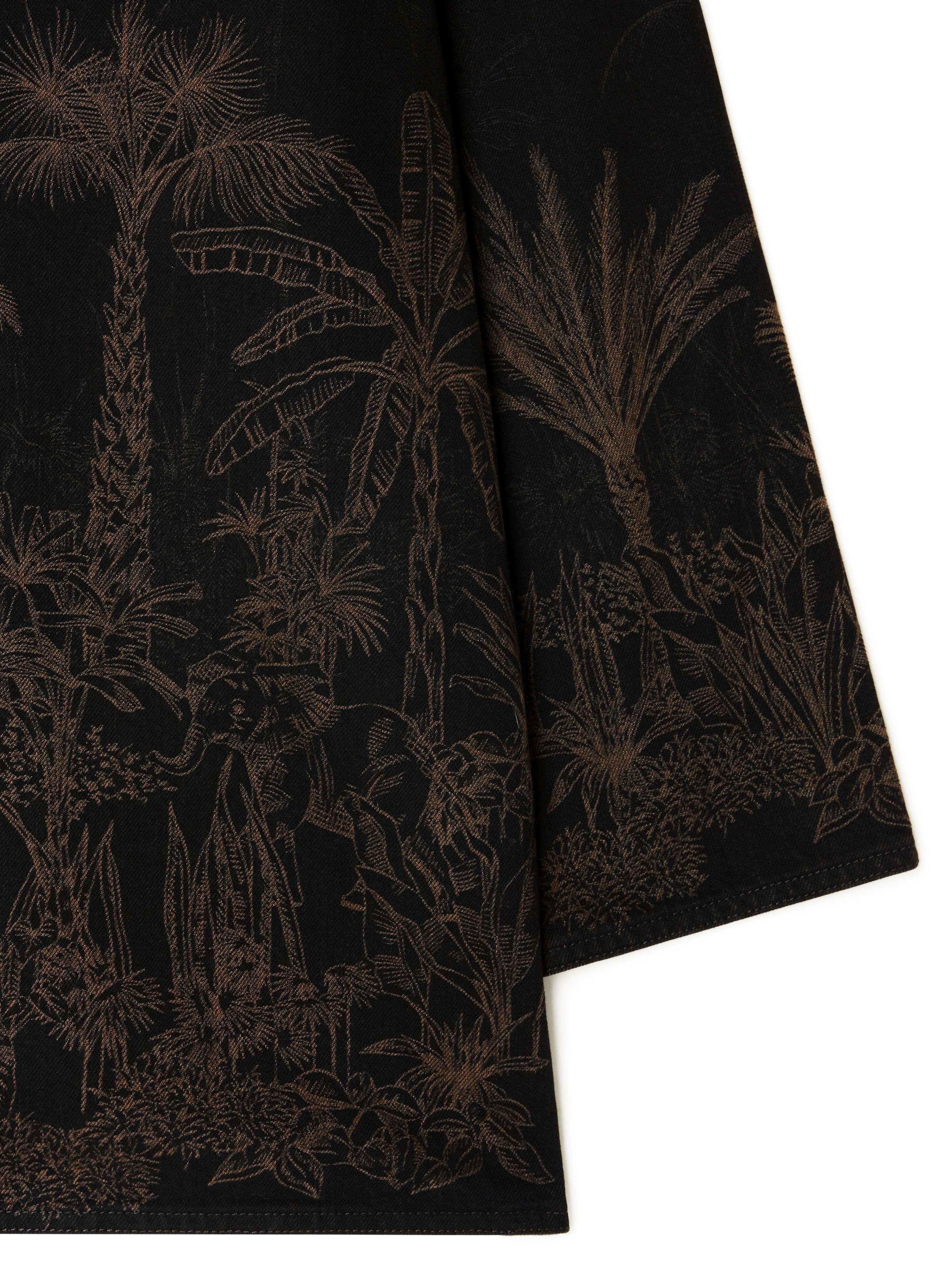 Jungle Toile De Jouy Denim Chemisier - 7