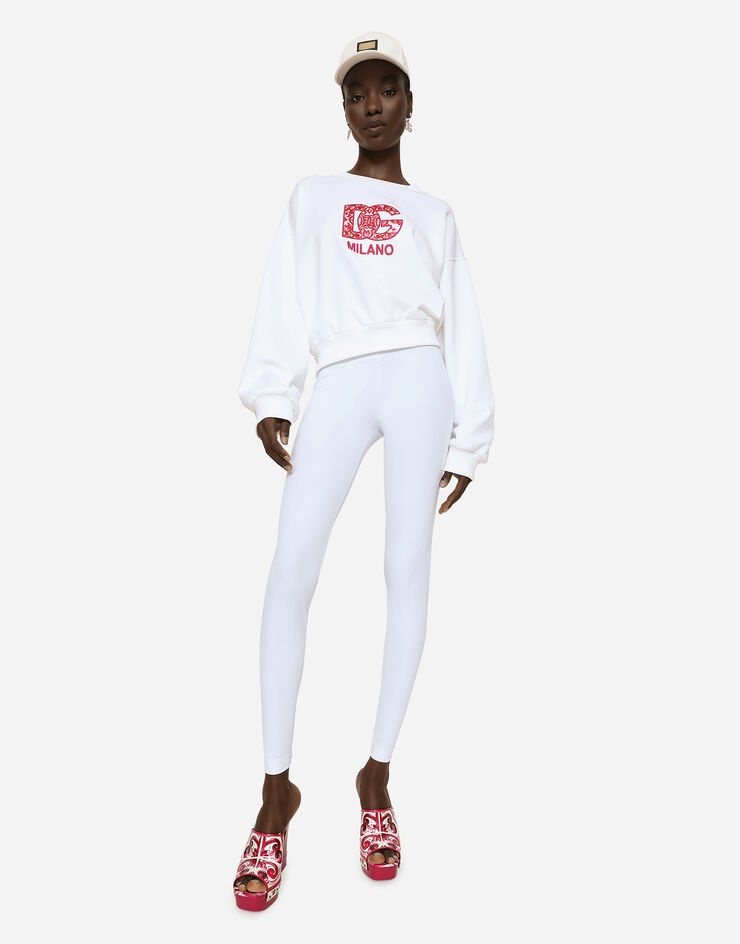 Jersey sweatshirt with DG patch - 5