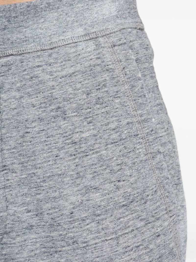 distressed-detail track pants 5