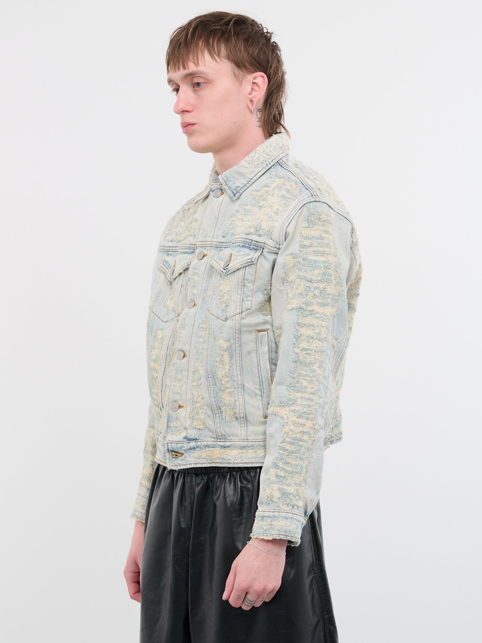 Destroyed Denim Jacket - 2